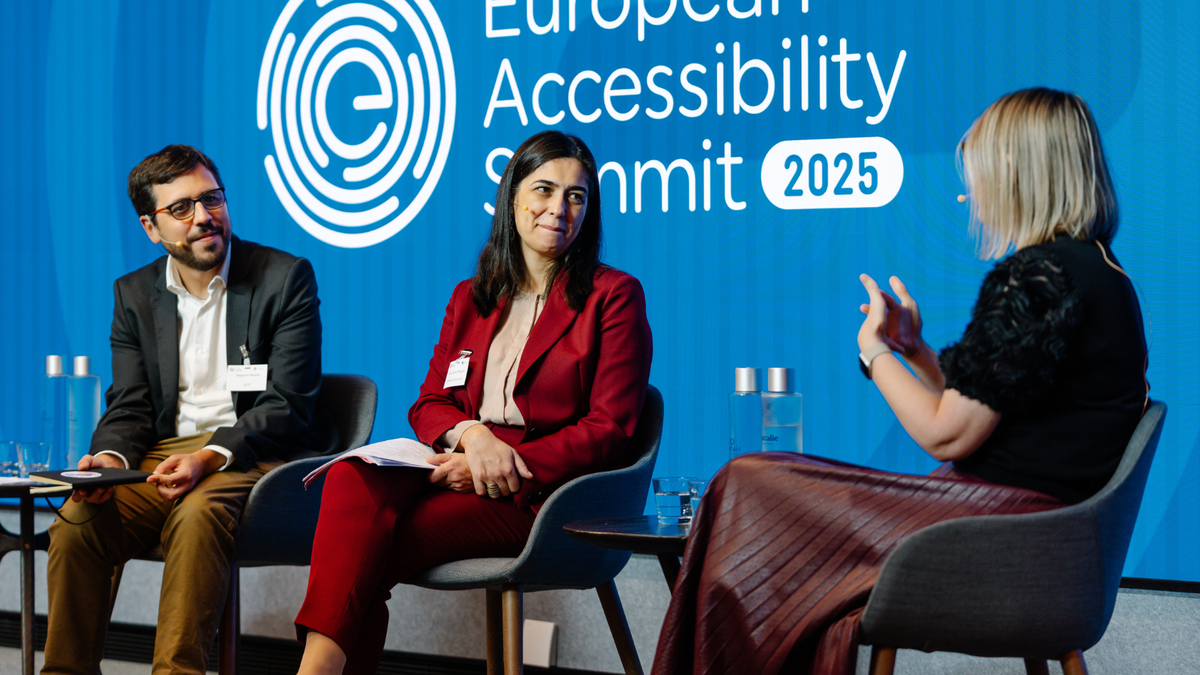 European Accessibility Summit accessibility and AI conference graphic